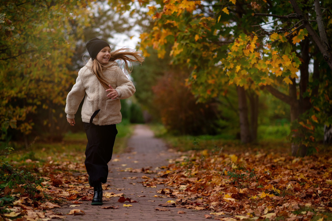 Вбегая в осень
