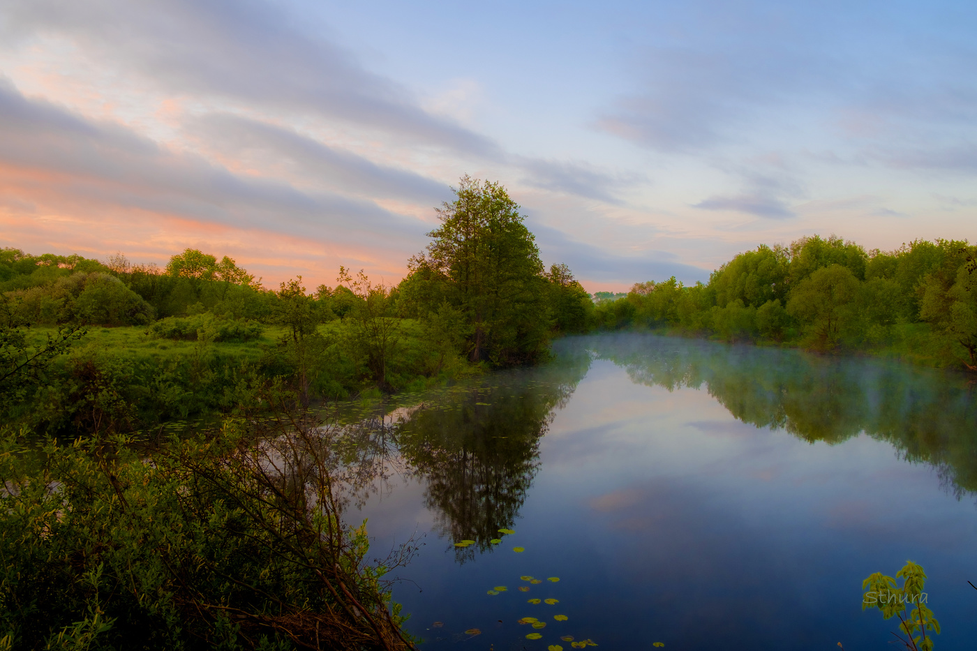 Весеннее утро.