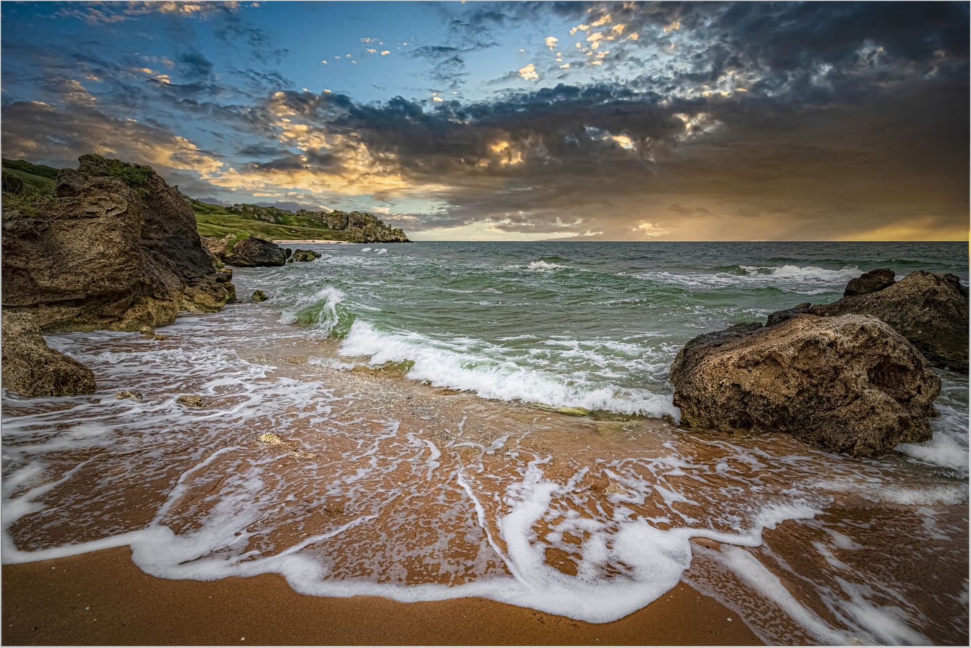 Морской закат