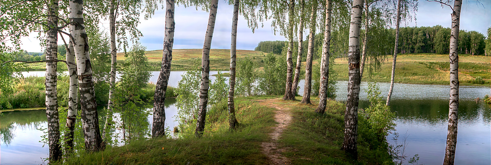 Пасмурное утро.