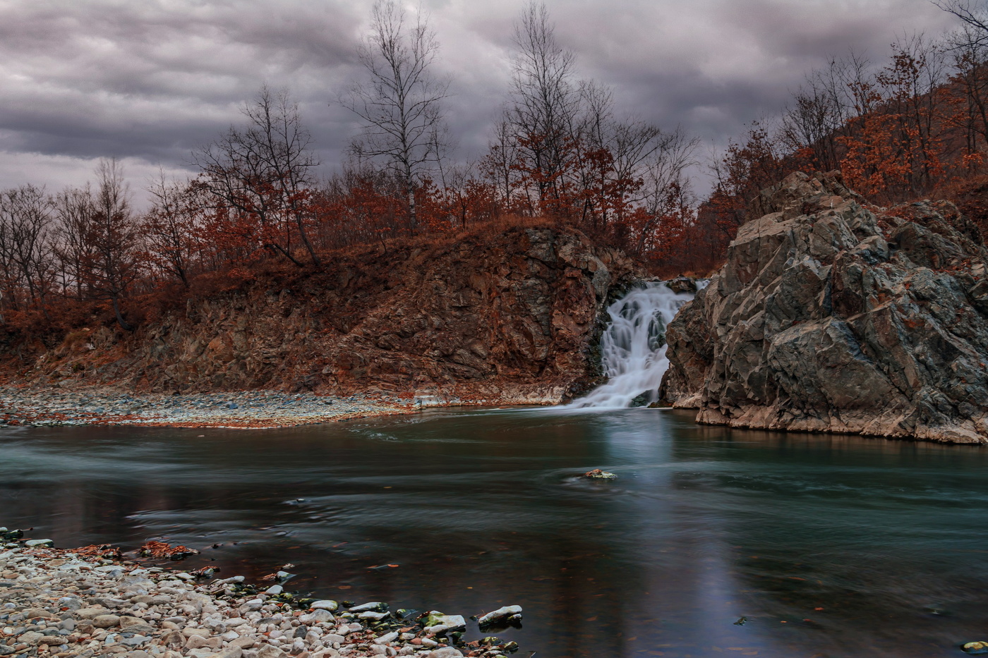 Хмурый осенний вечер