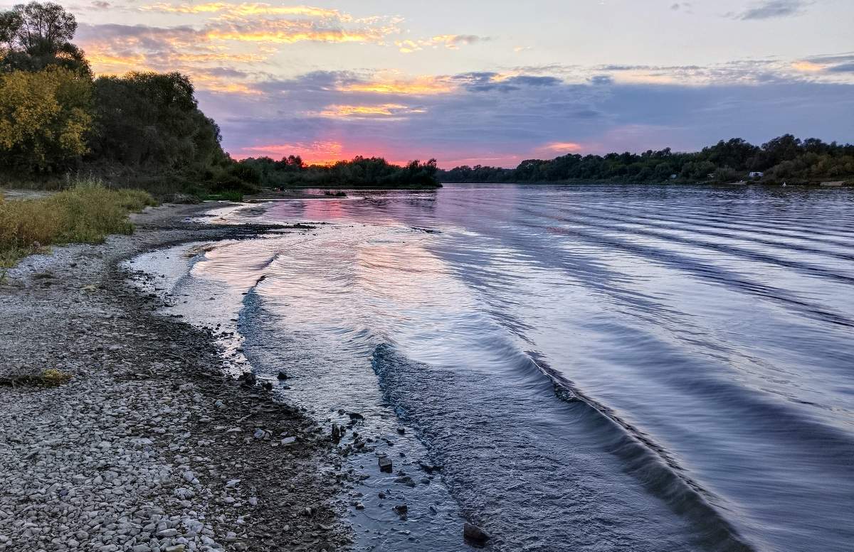 Вечер на Оке...