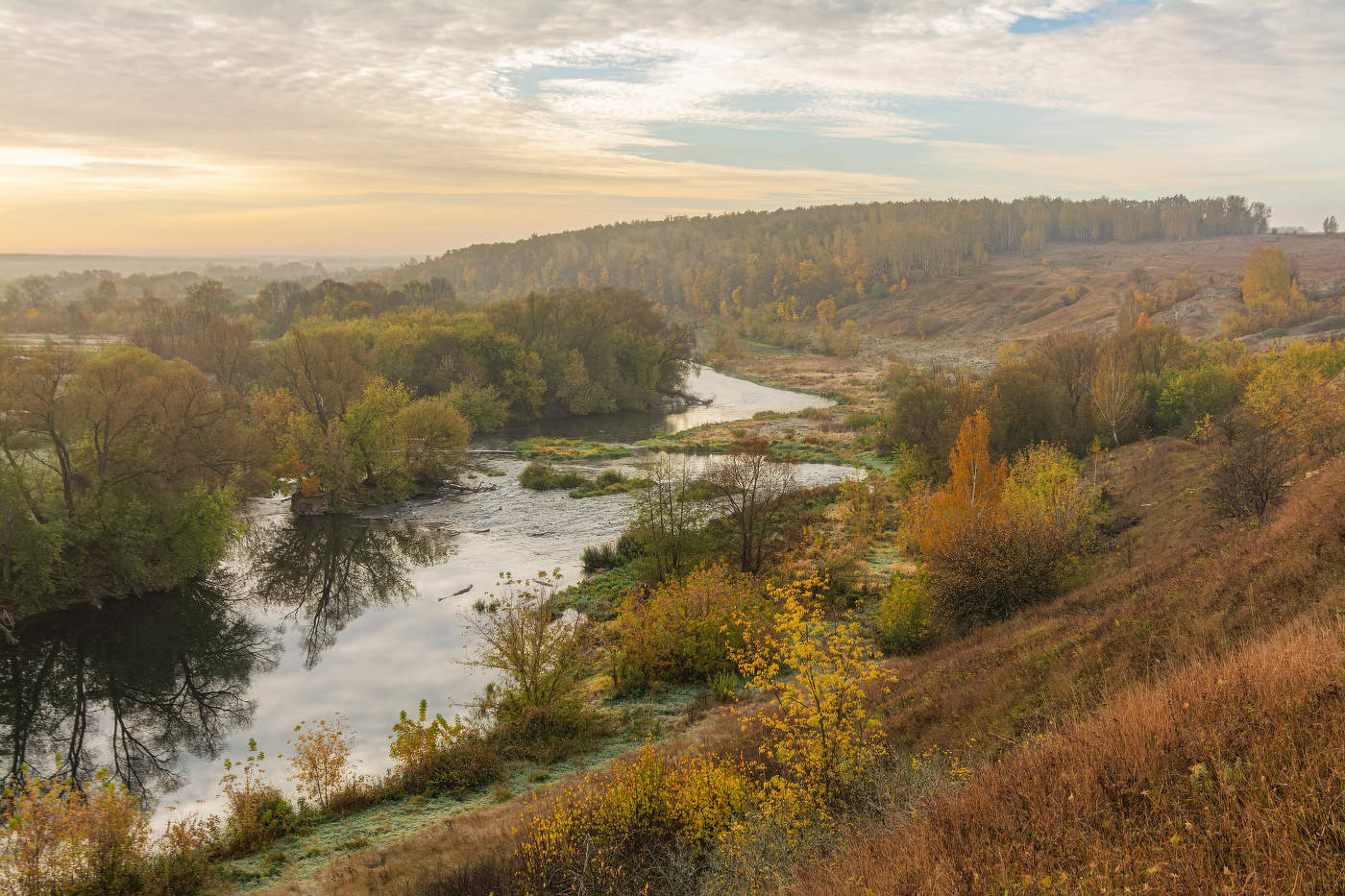 утро у переката