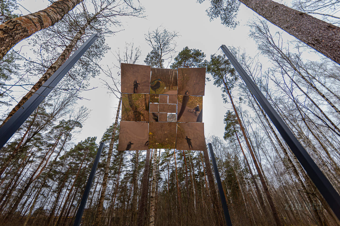 инсталляция в парке Малевича