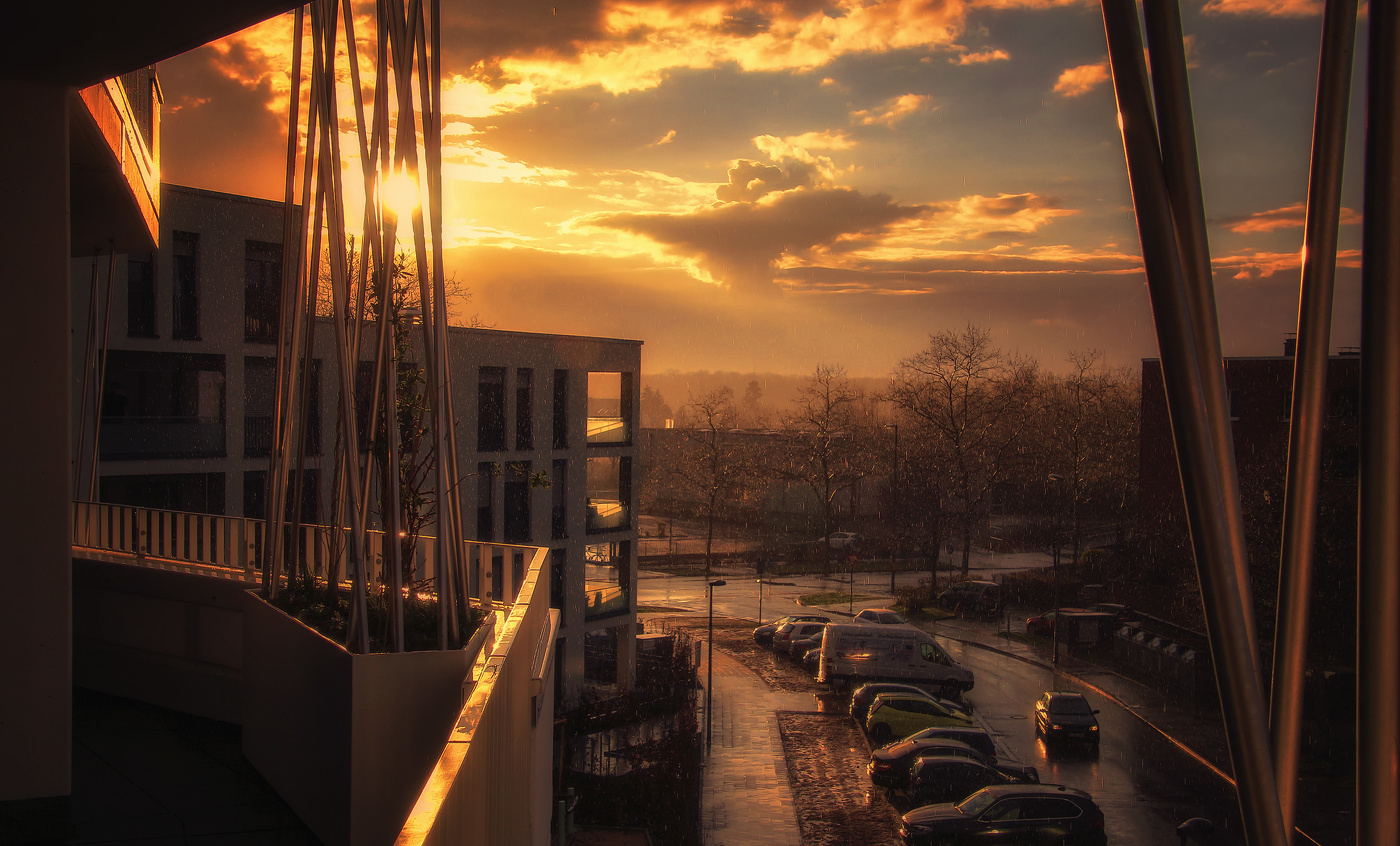 Одним дождливым вечером