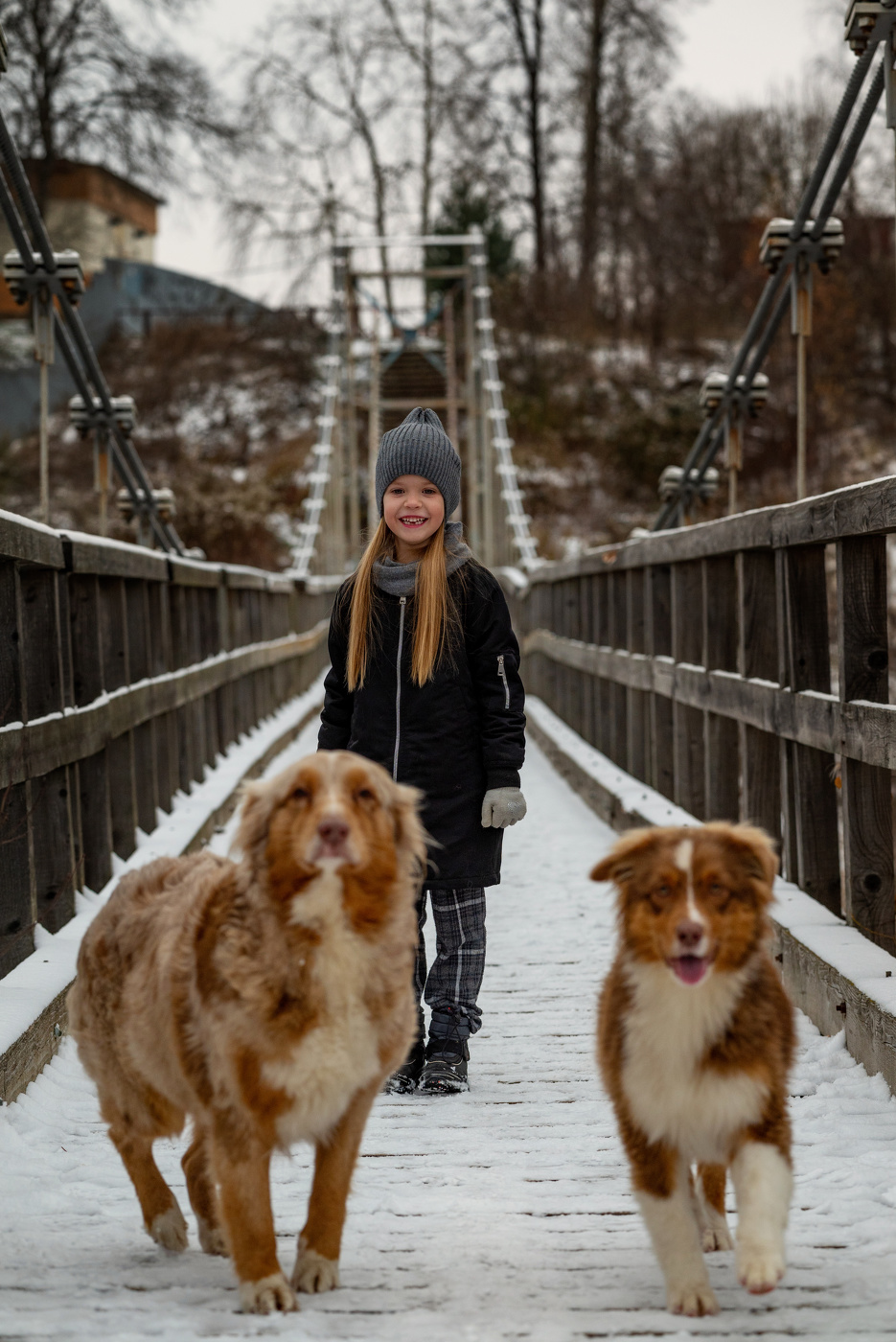 Юная собачница