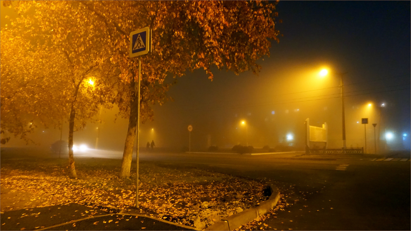 По туману по осеннему