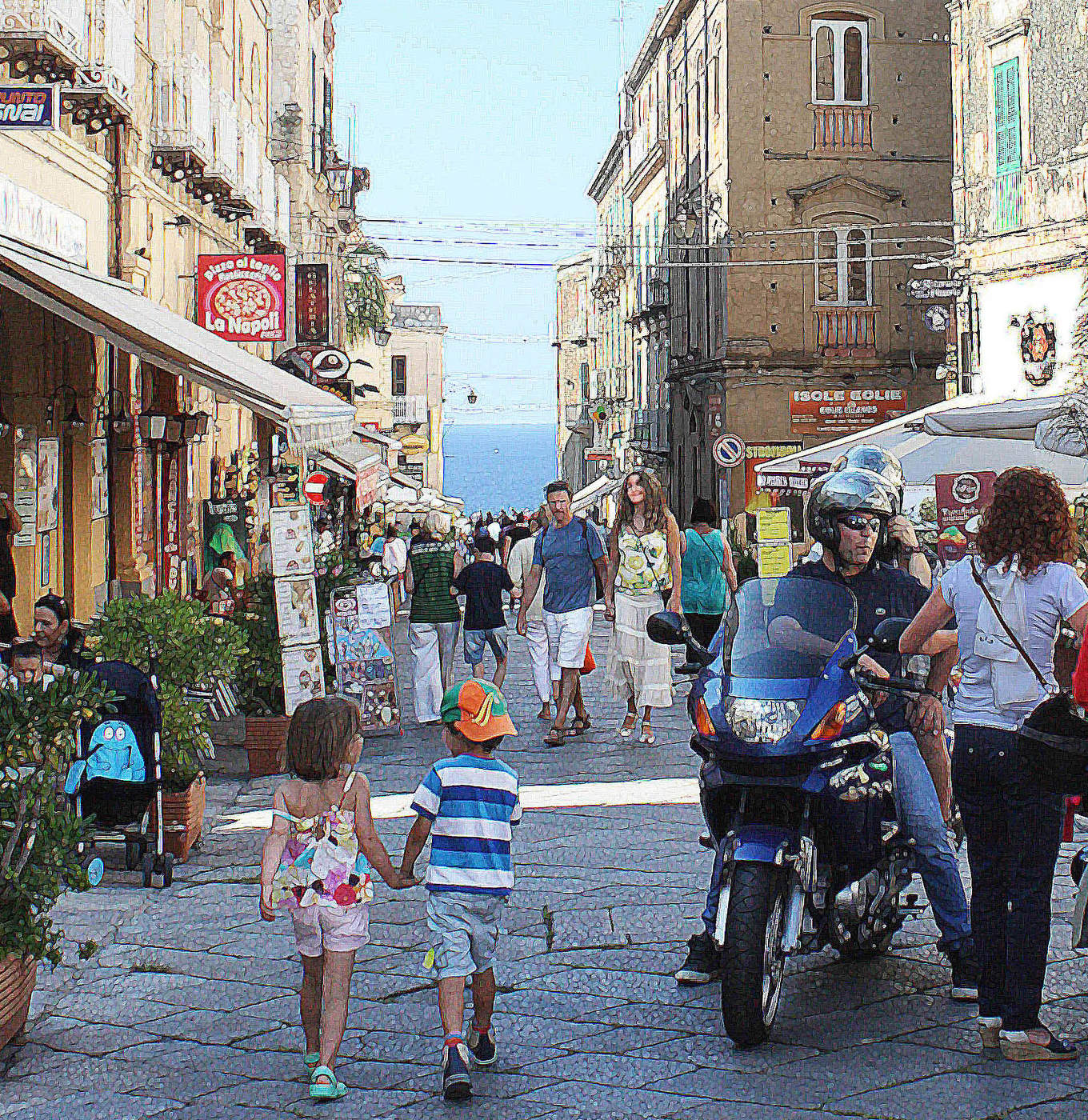 Неаполитанский приморский бульварчик