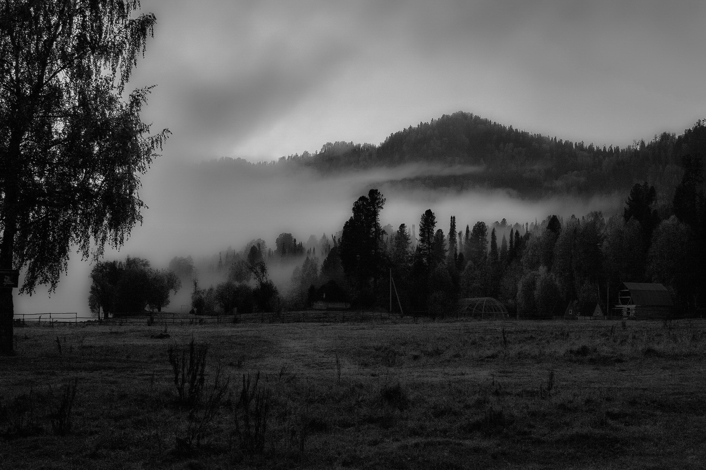 *Туманное утро.**