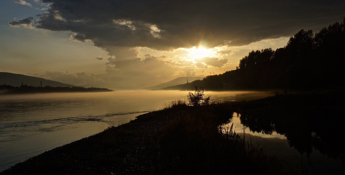 Последний закат уходящего лета