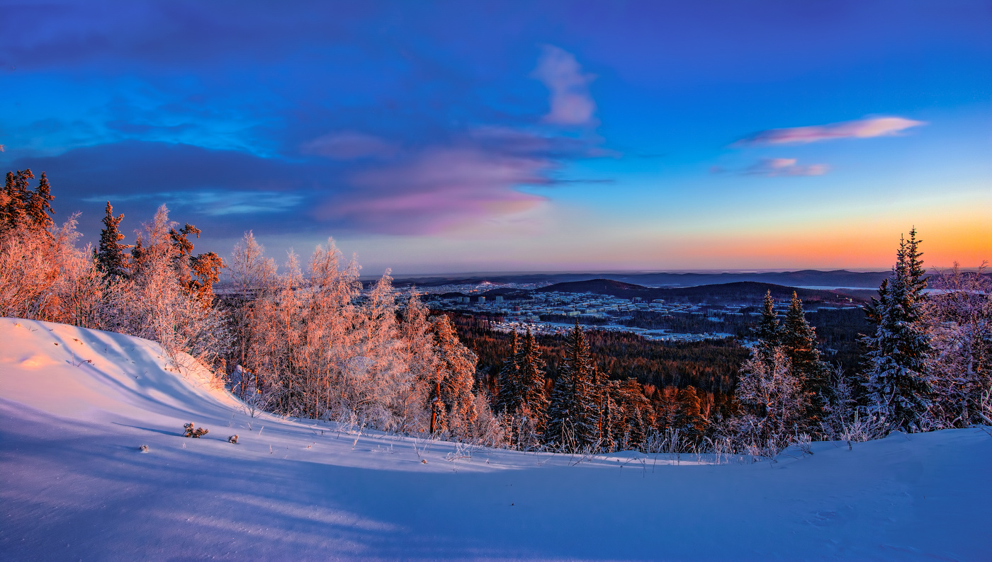Утро красит нежным цветом