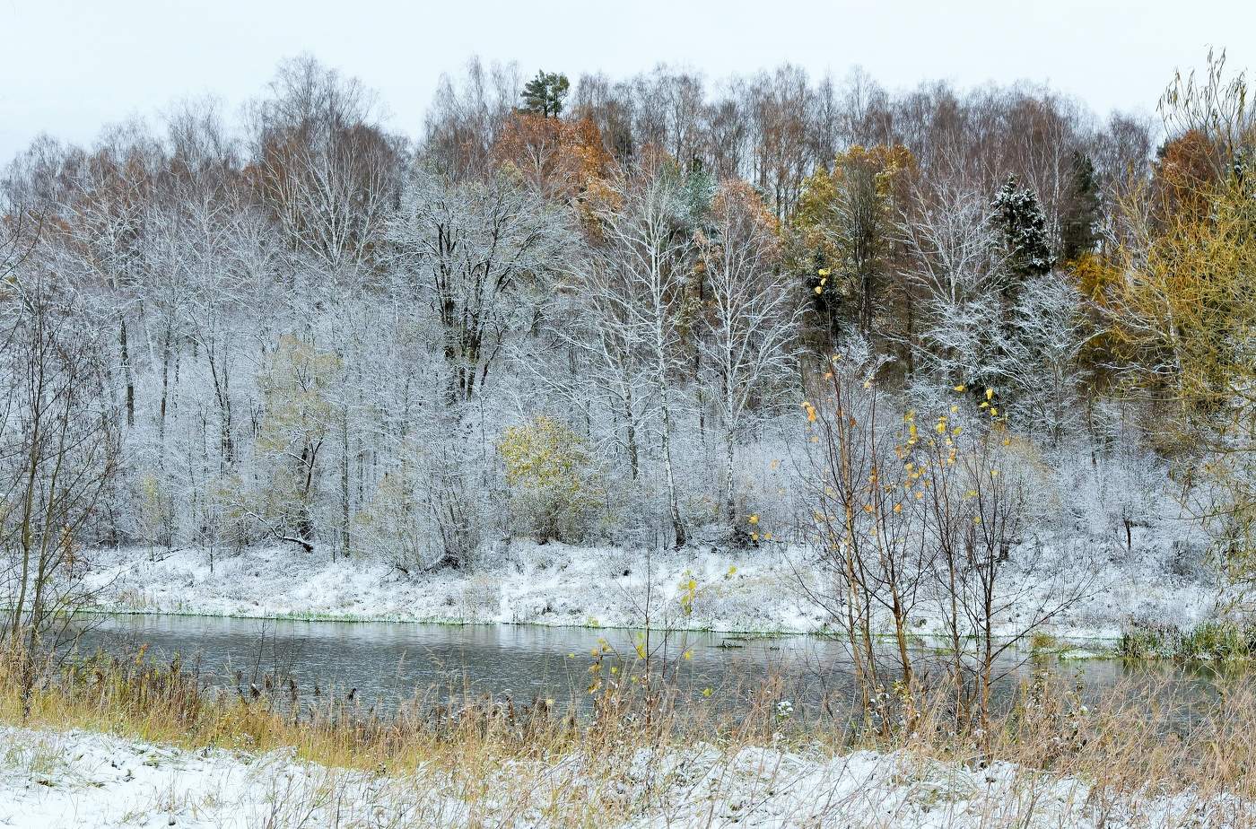 "Стоит, стыдясь, зима у входа и не решается войти..."