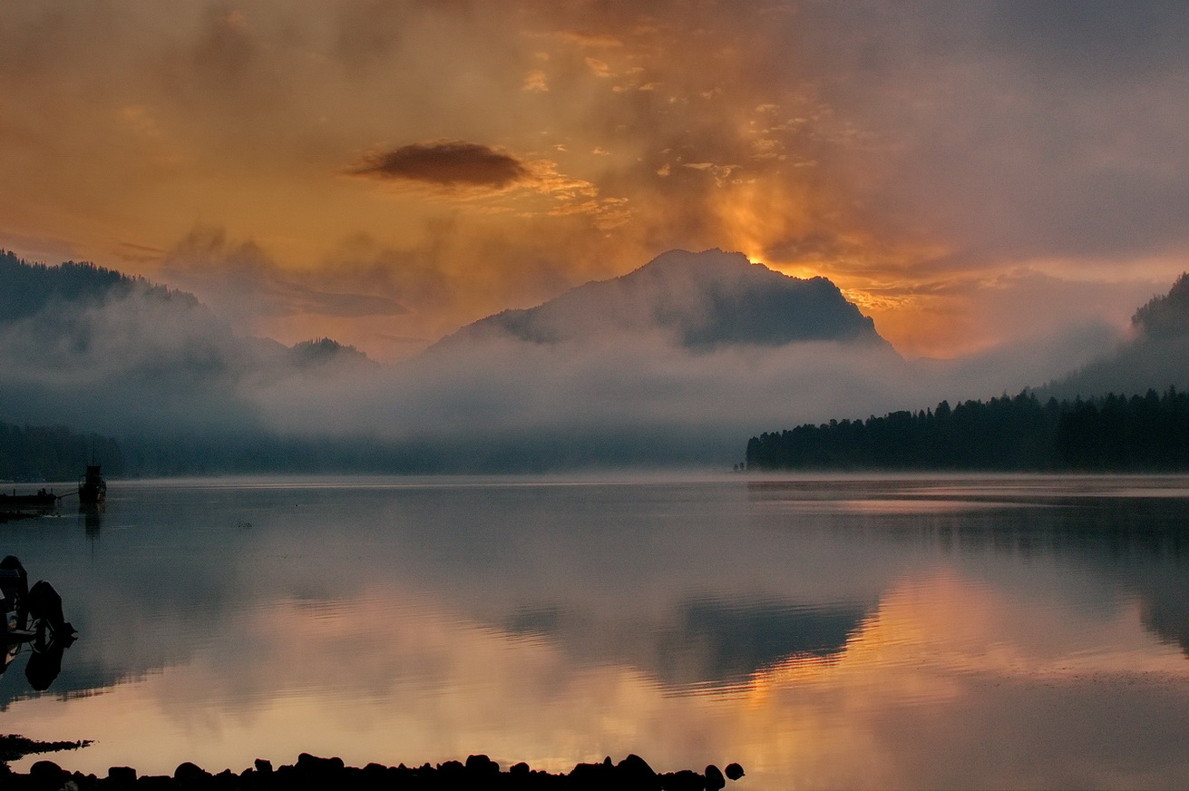 **На восходе.*