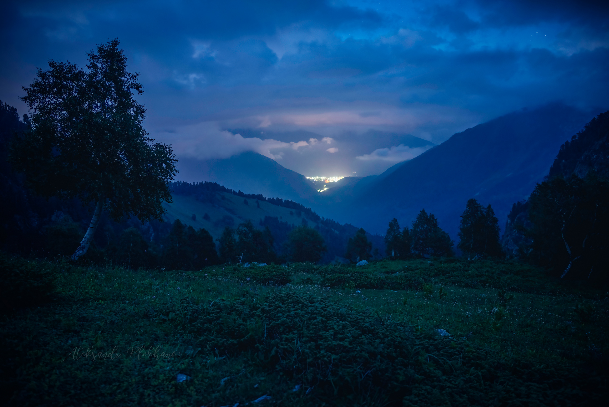 Ночь в горах