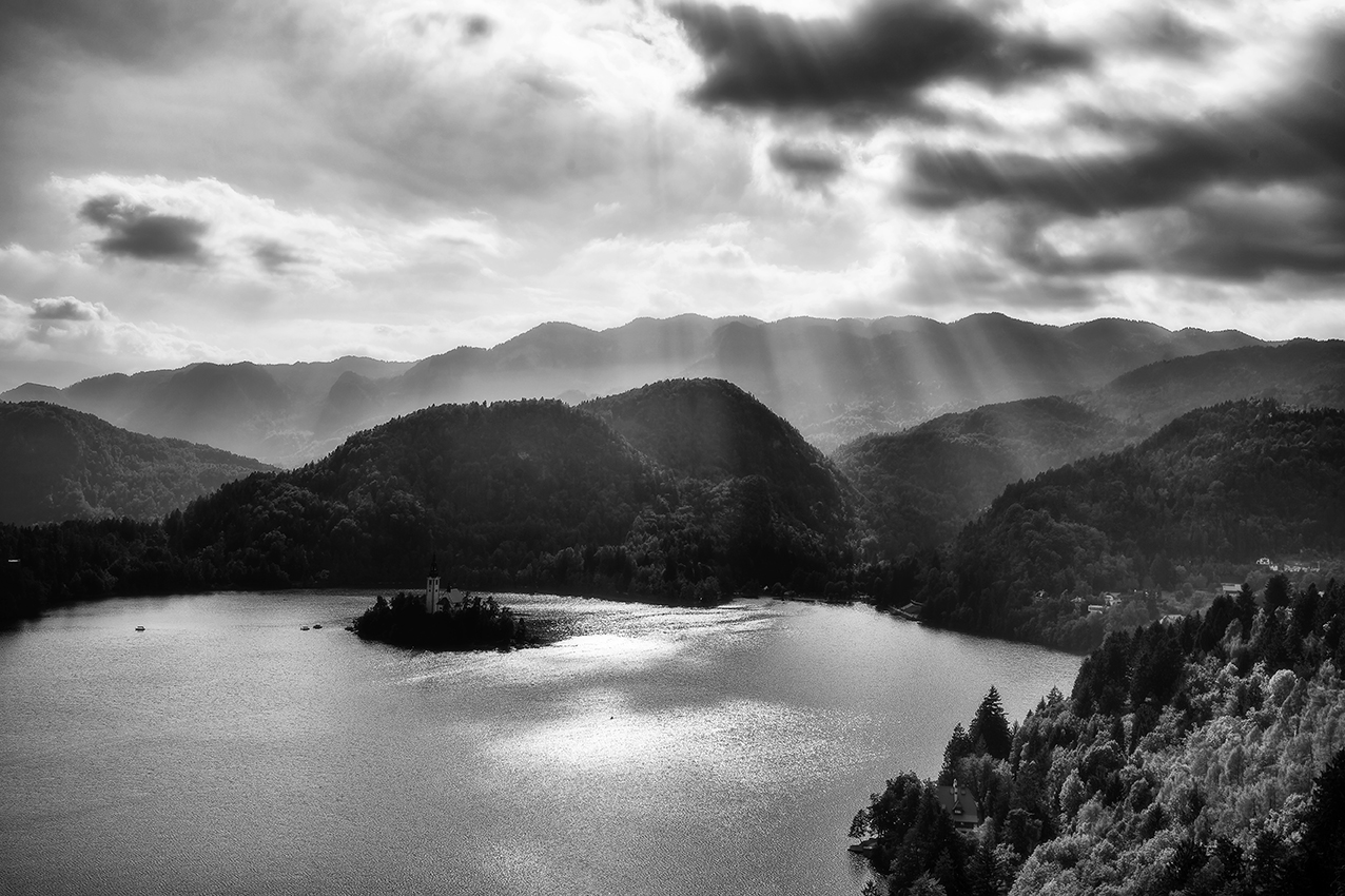 Вид на Блед