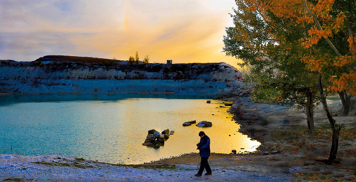 В закатном свете