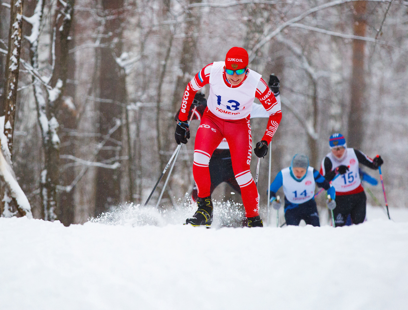Открытие зимнего спортивного сезона.