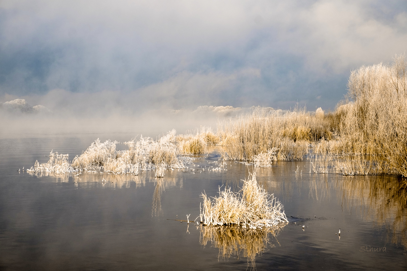 Мороз на Оке.