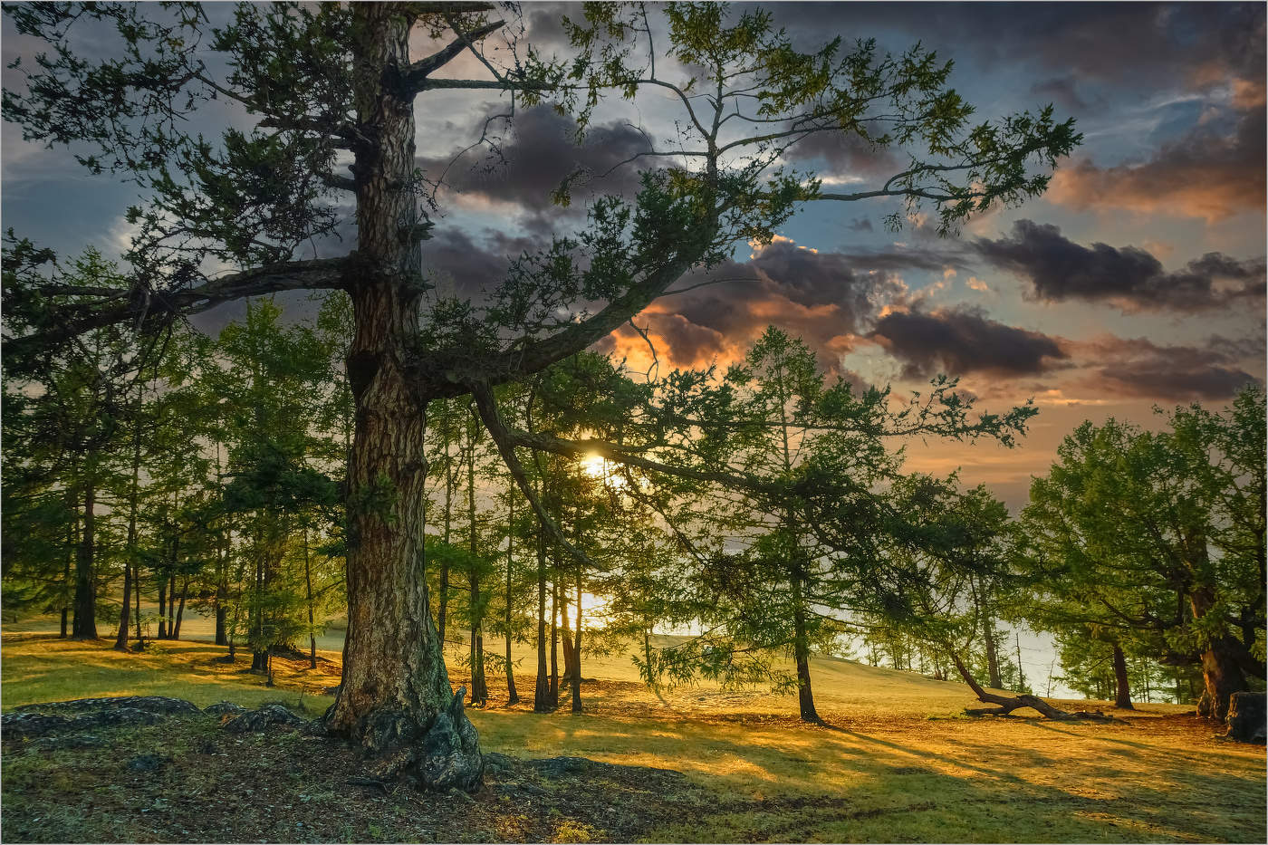 Вечер на Ольхоне