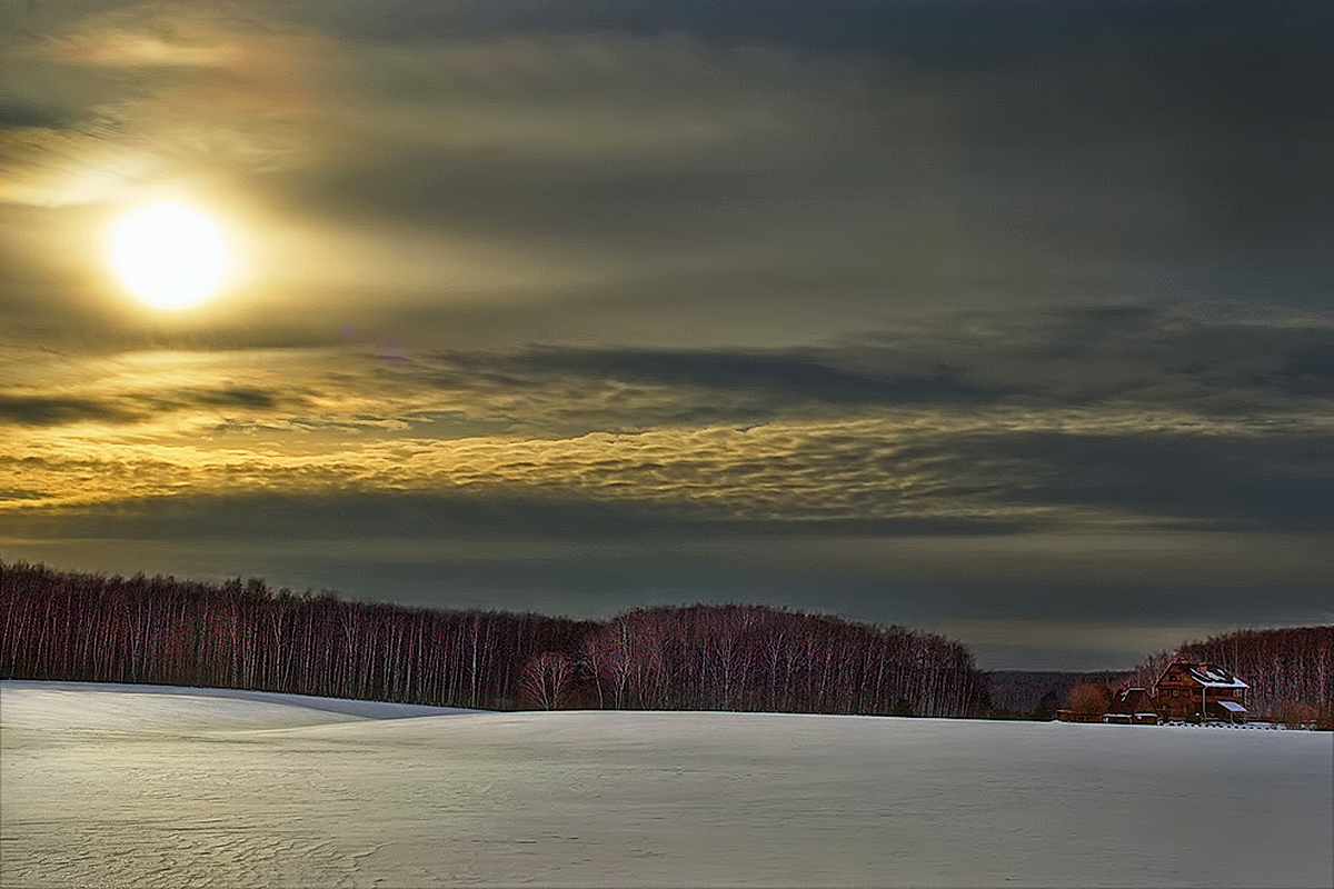 Лунная ночь.