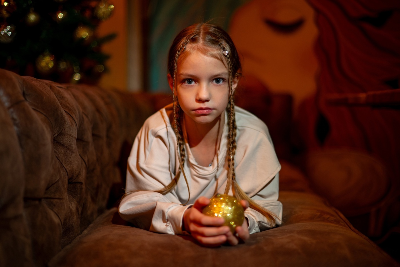 Милена в кофейне