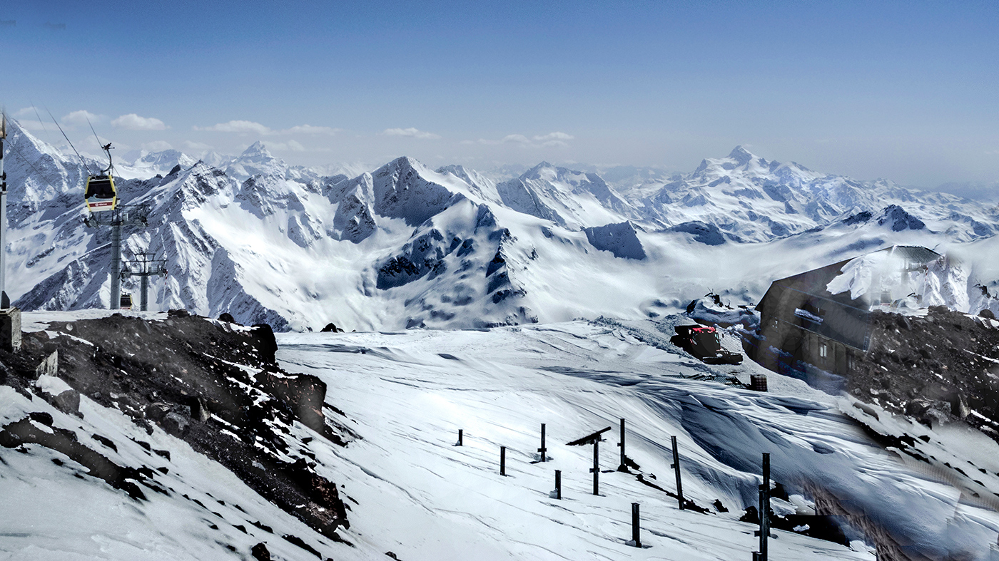 Кавказские горы