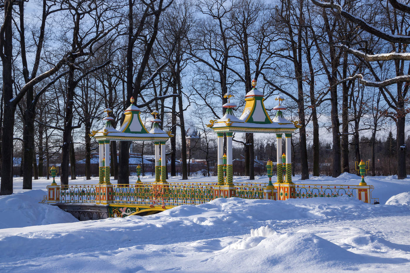 Китайский мостик.