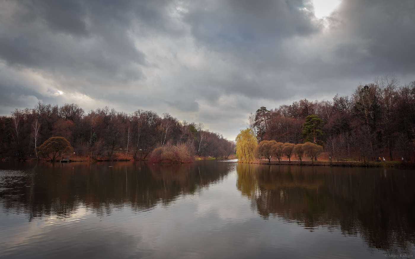 Im Herbst des Parks ...