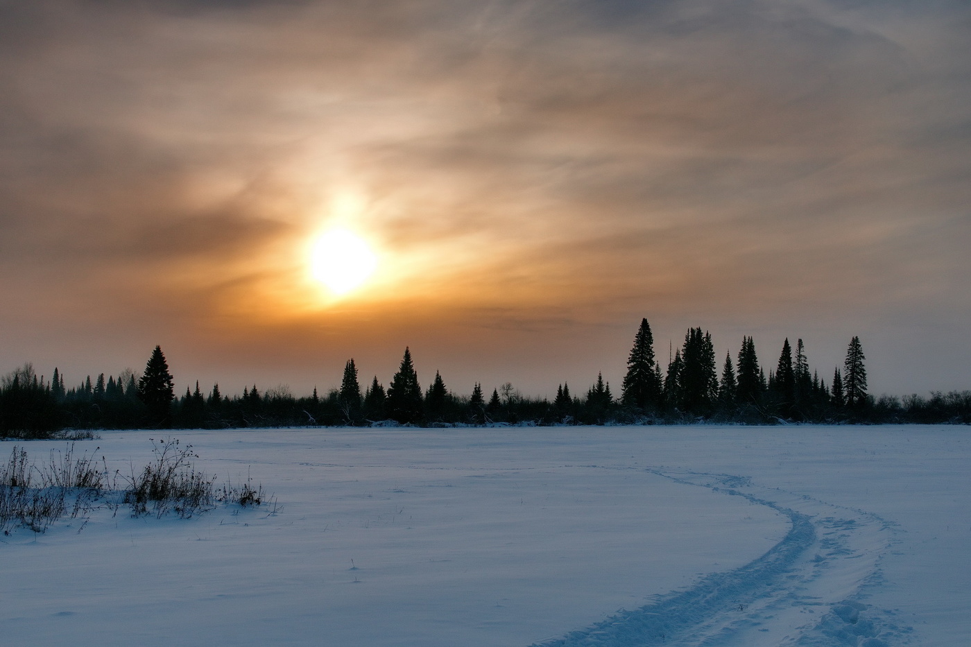 **На исходе дня.*