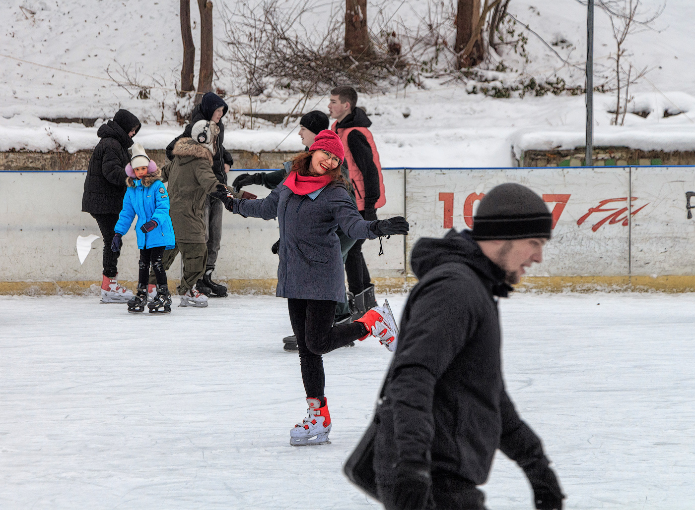 Зимнее развлечение
