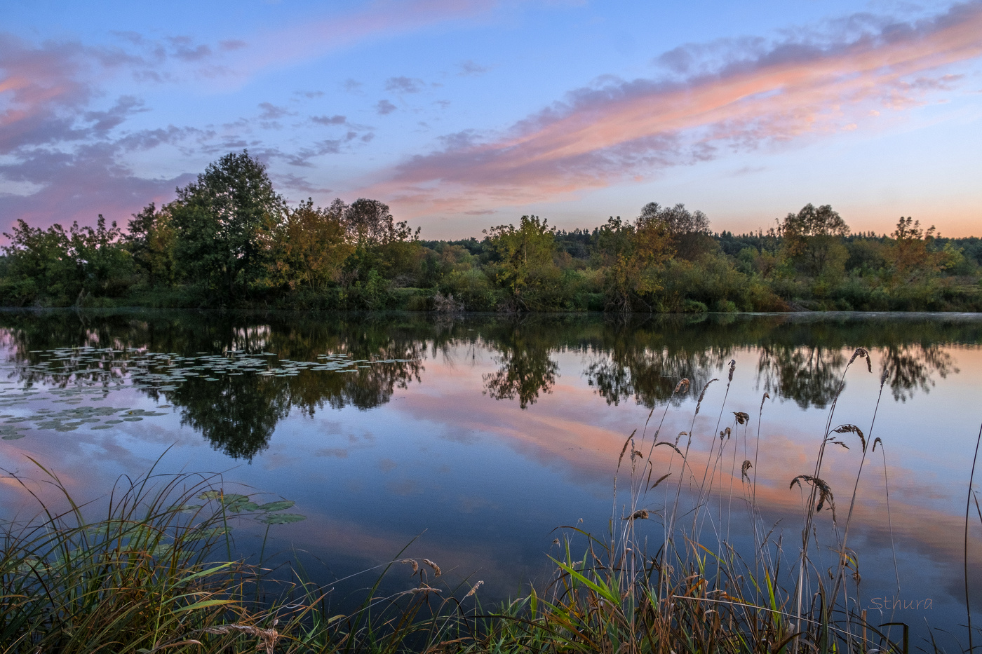 Осеннее утро.
