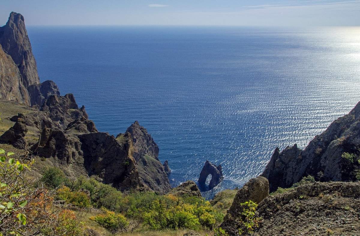 Карадаг. Золотые ворота.