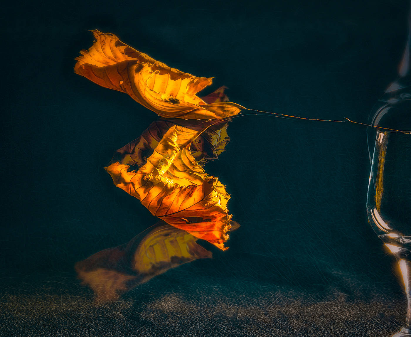 Осенние листья.