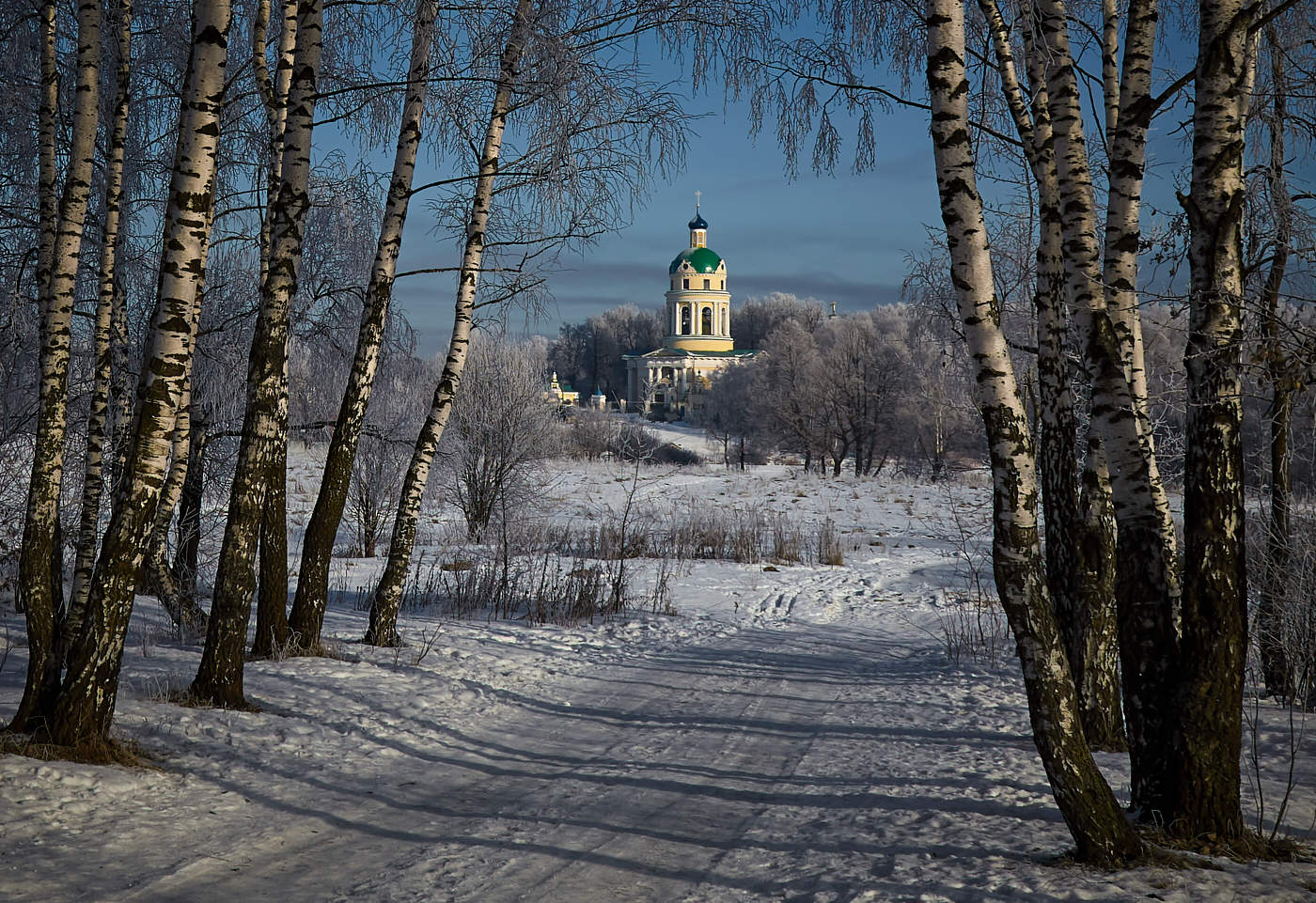 В Гребнево зимой