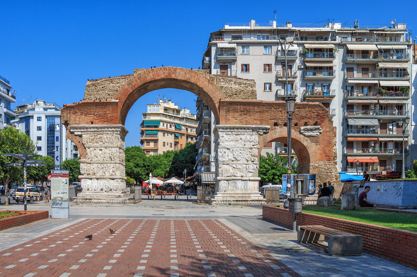 Салоники. Знакомство с городом. Арка Галерия (Камара)