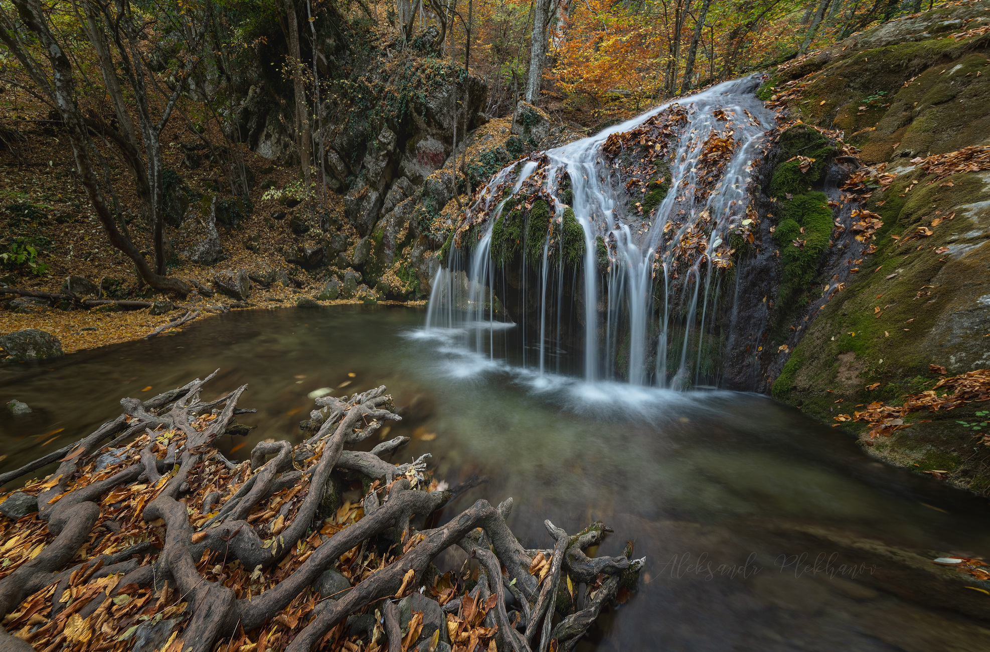 Вечер в ущелье Хапхал