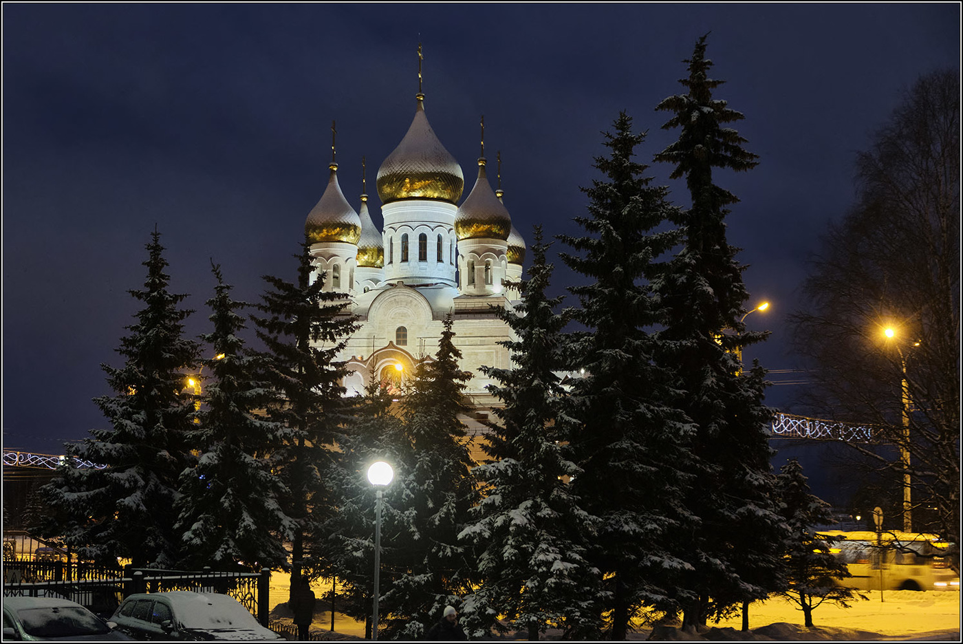 Архангельск в декабре.