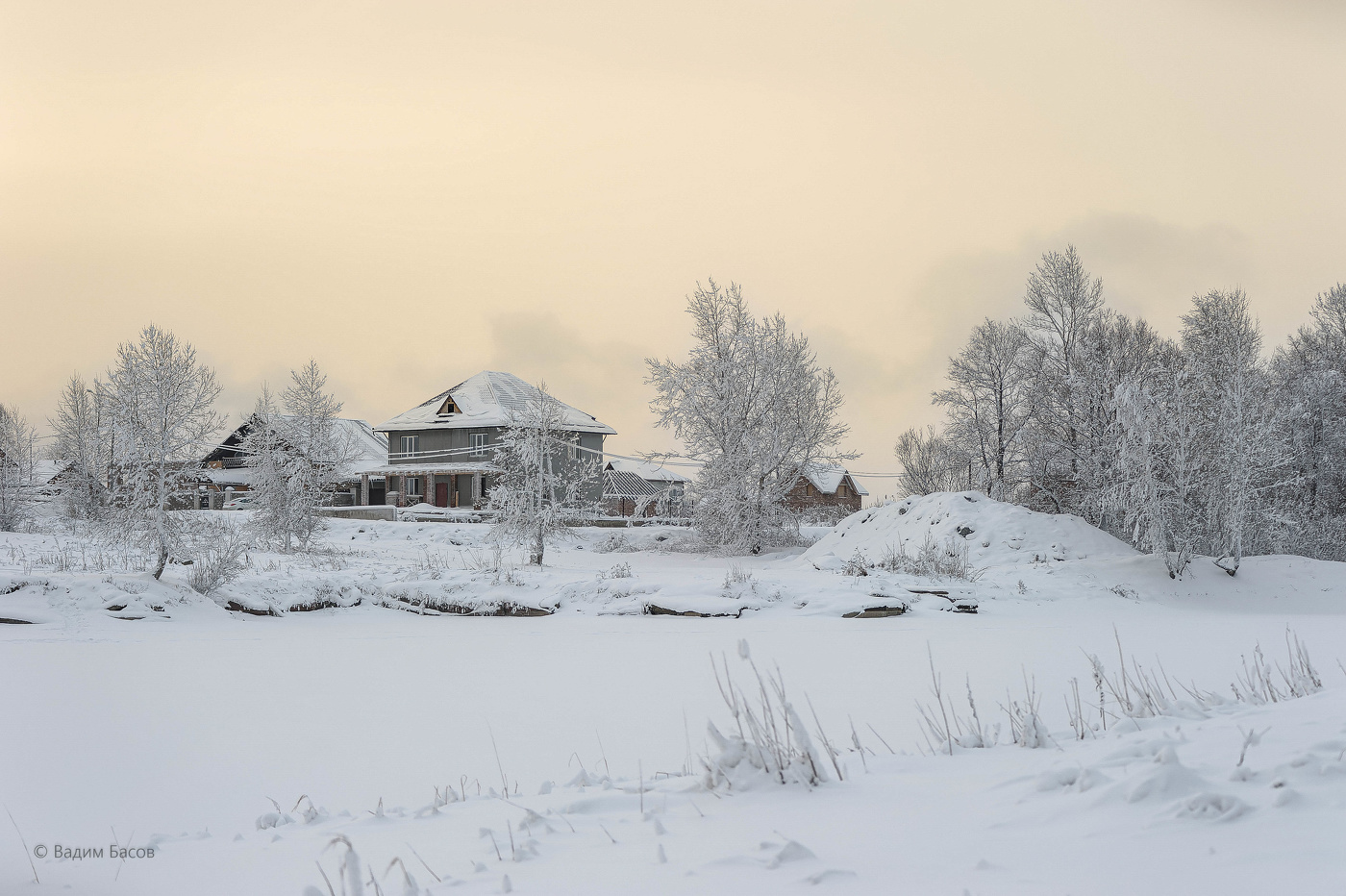 Утром ранним в декабре!
