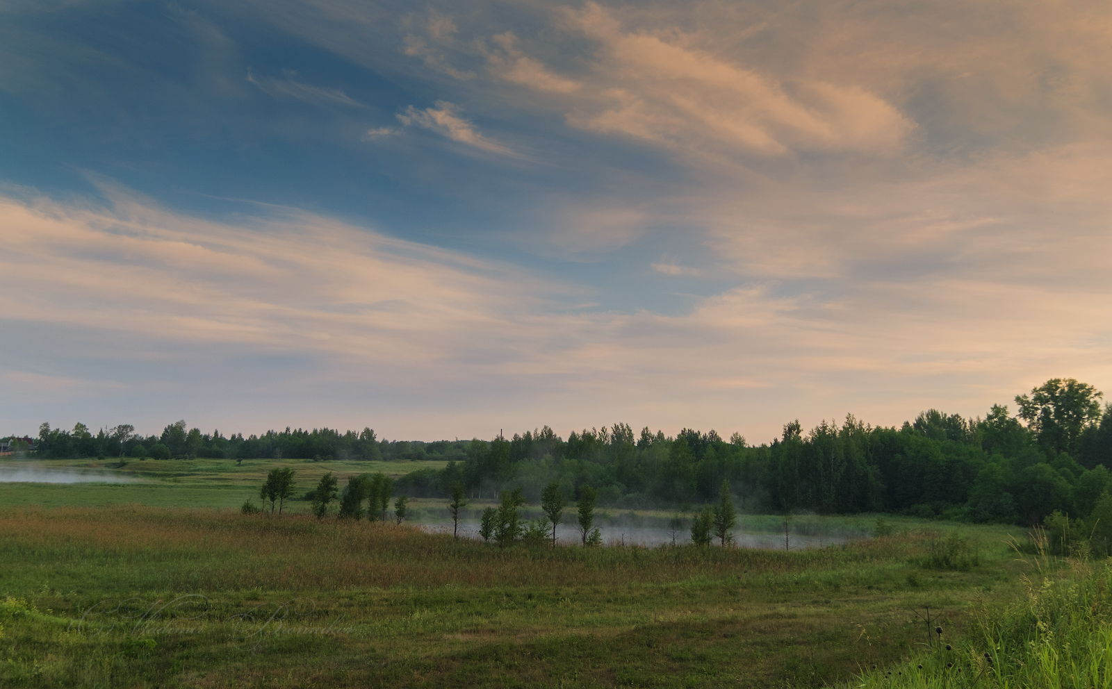 На лесном озере