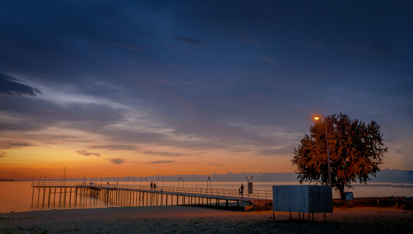 Утро на пляже