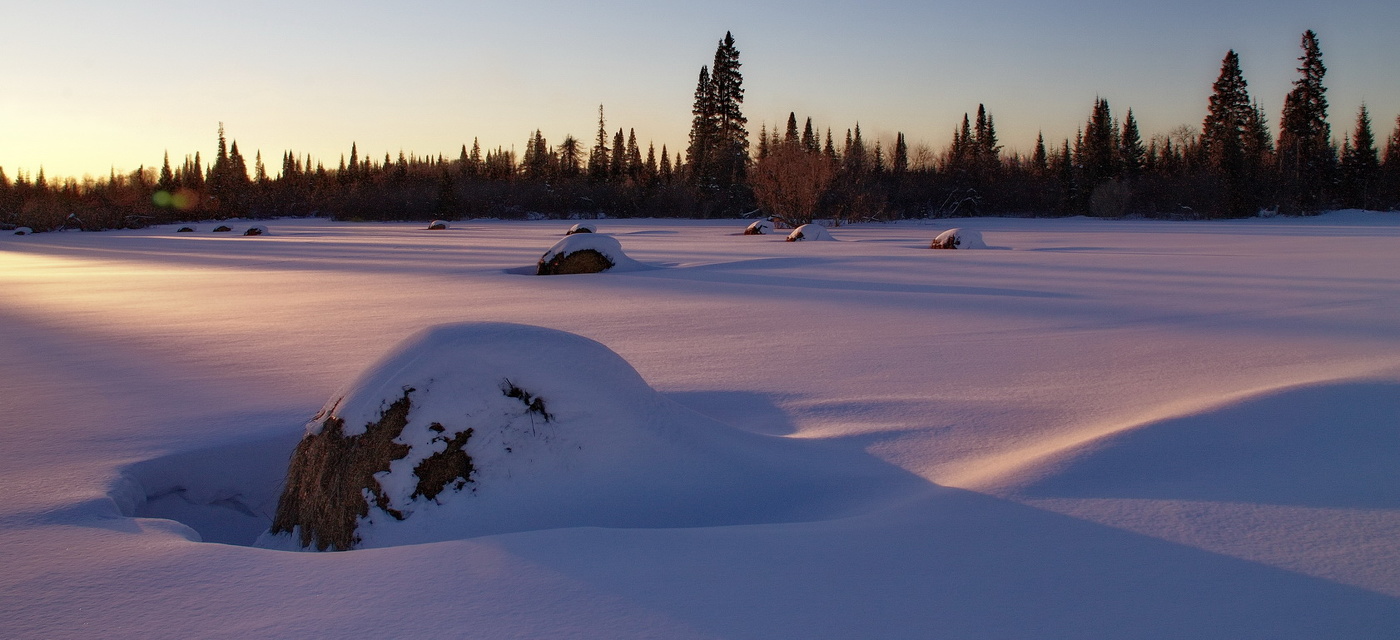 **Зимний вечер.*