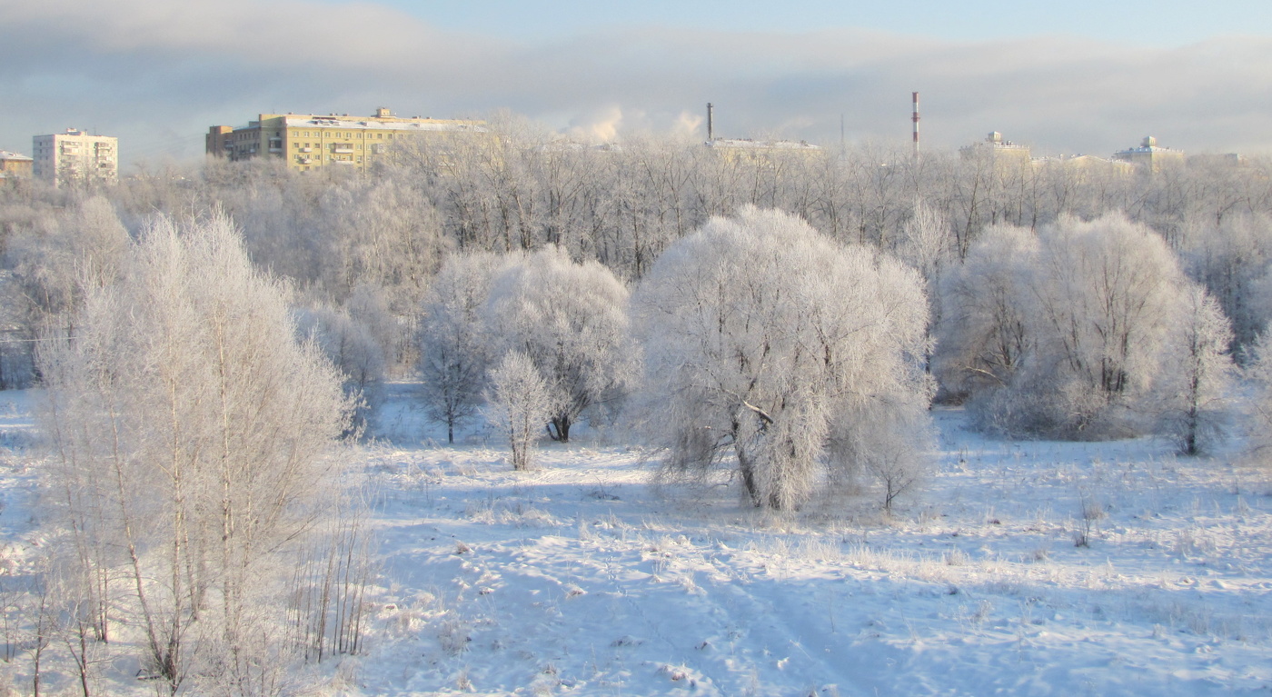 Зимний пейзаж.