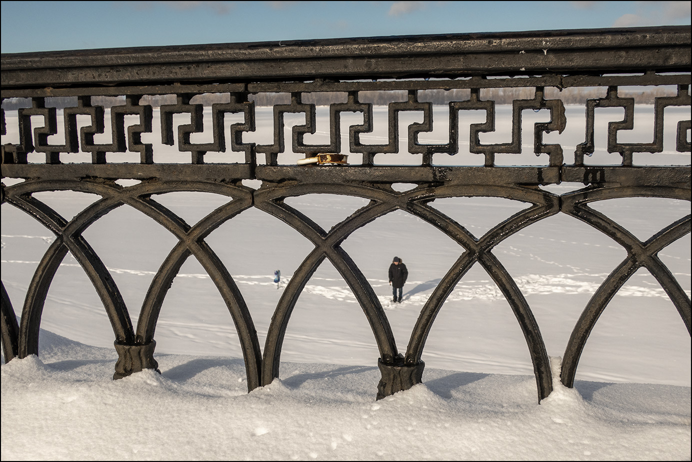 удильщик в процессе своего фишинга