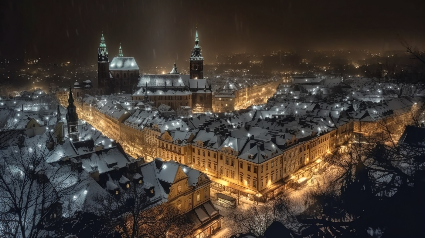 Новогодняя Прага