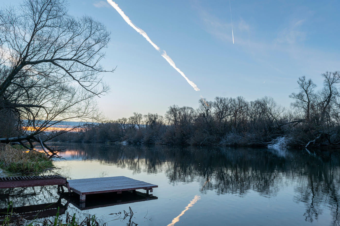 редкое спокойное утро