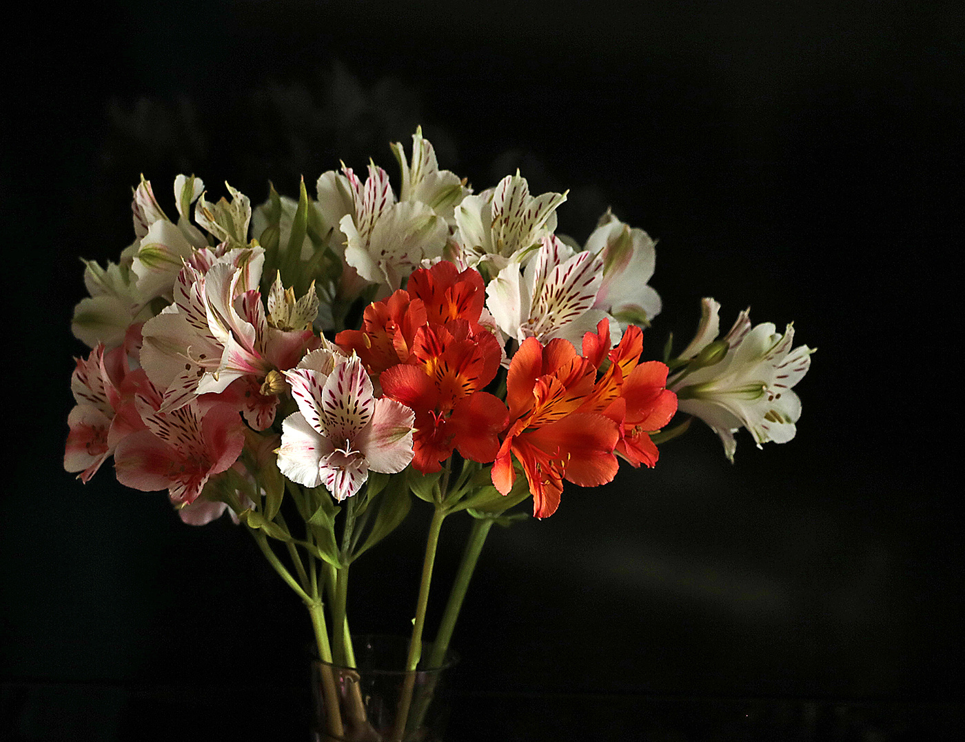 Букет альстромерий