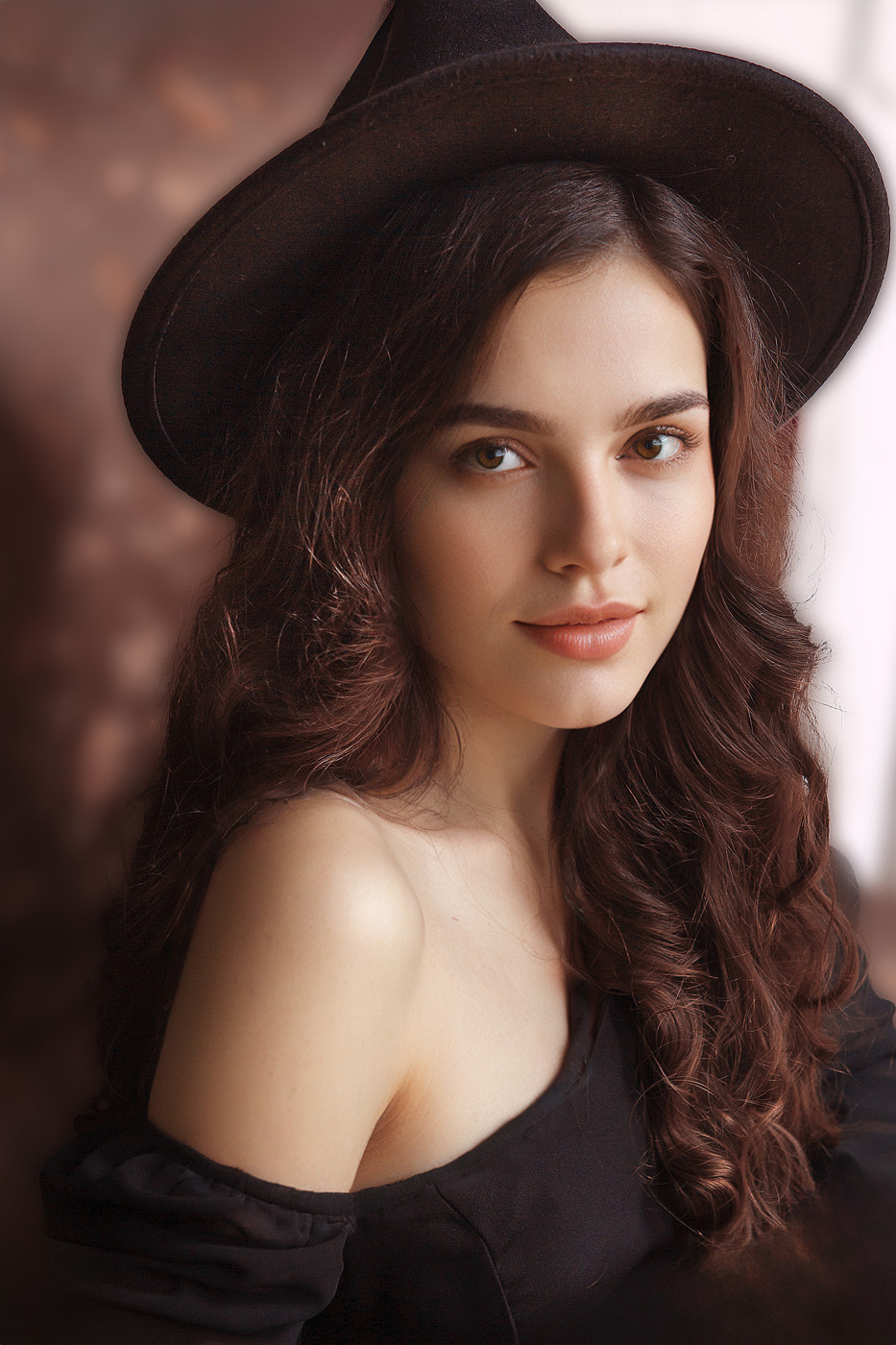 " Красивой девушки портрет "