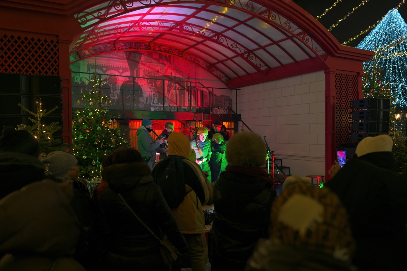 Концерт на морозе