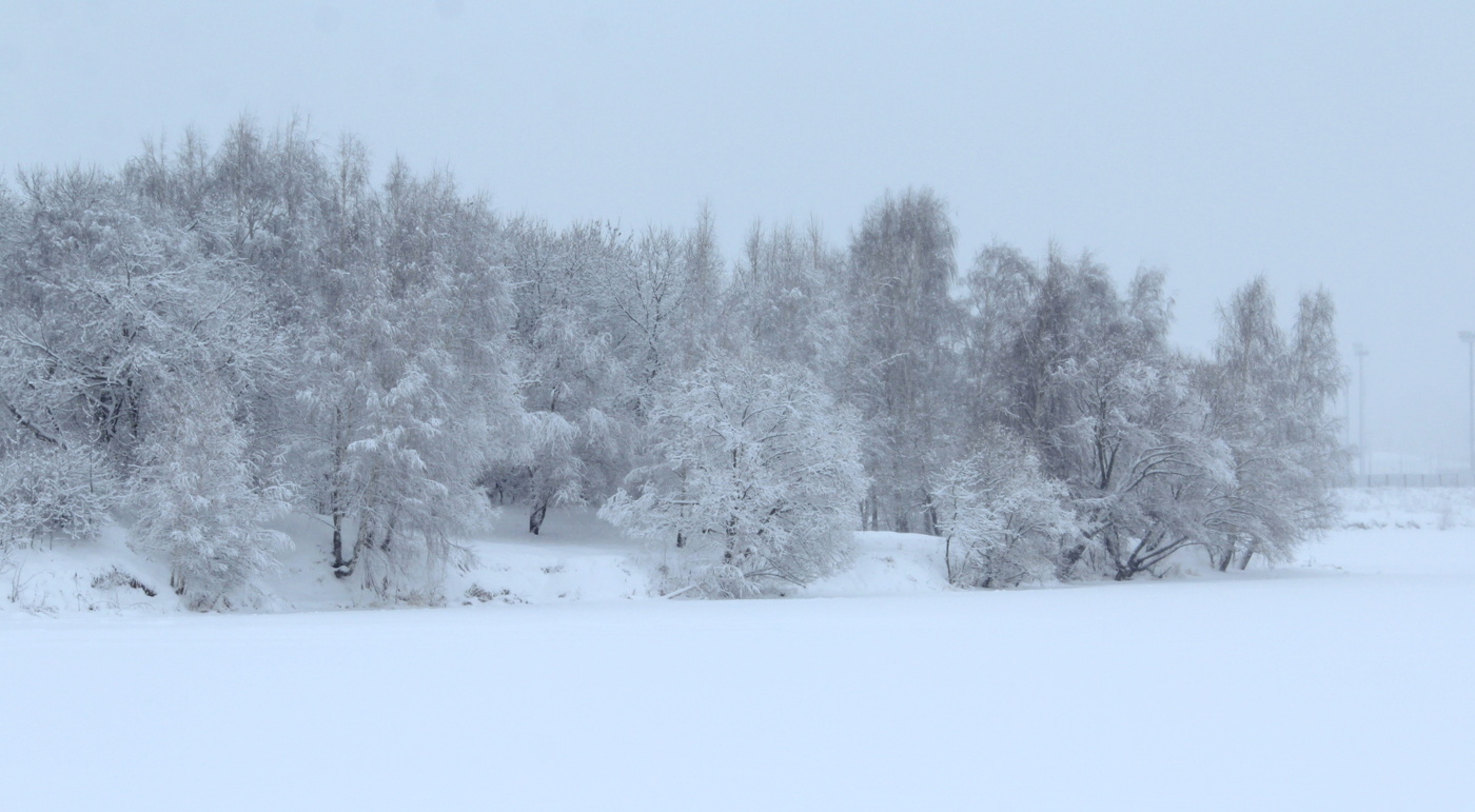 Зимний пейзаж!