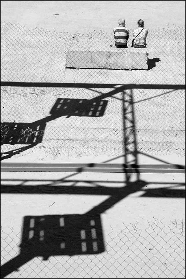 горпейзаж с бетонным